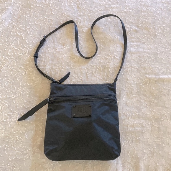 Frye Handbags - FRYE Nylon Crossbody Bag Black